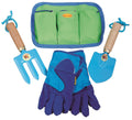 Childrens Blue Garden Tool Belt Set