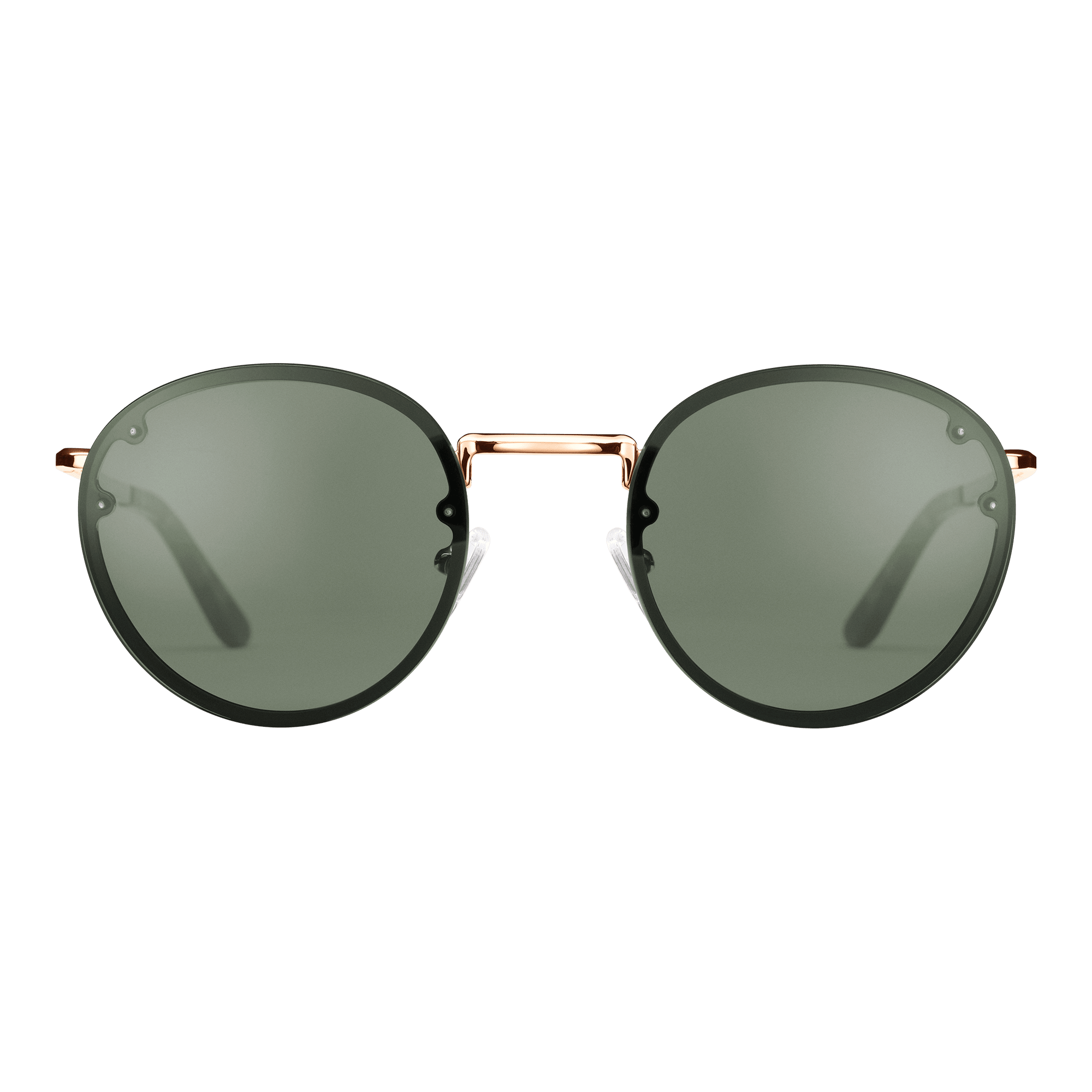 Arch Steel Green Rose Gold