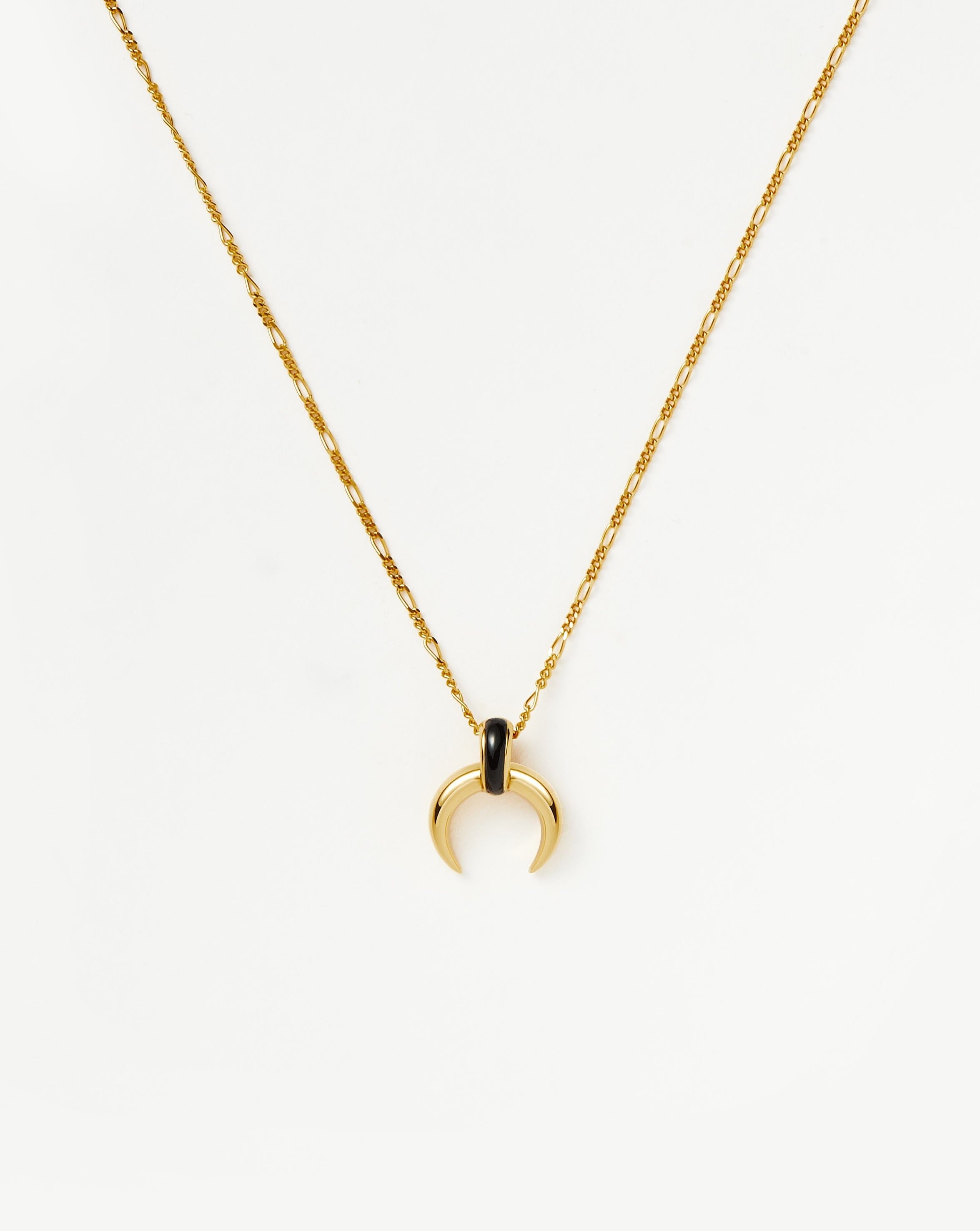 Lucy Williams Gemstone Horn Necklace