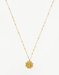 Lucy Williams Beaded Coin Necklace