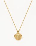 Lucy Williams Engravable Roman Arc Coin Necklace | 18ct Gold Plated