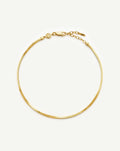Lucy Williams Square Snake Chain Anklet