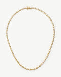 Lucy Williams Tennis Necklace | 18ct Gold Plated