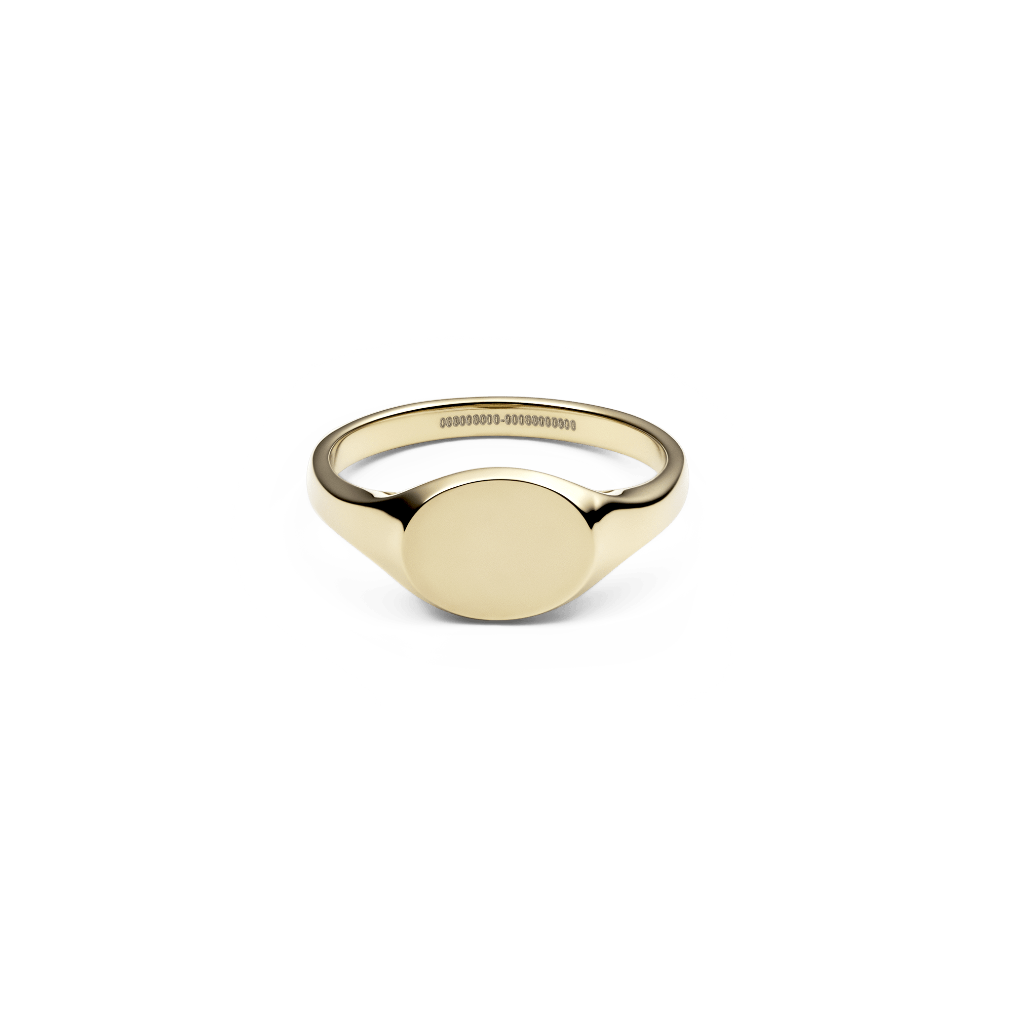 Classic Mini Signet Ring Gold
