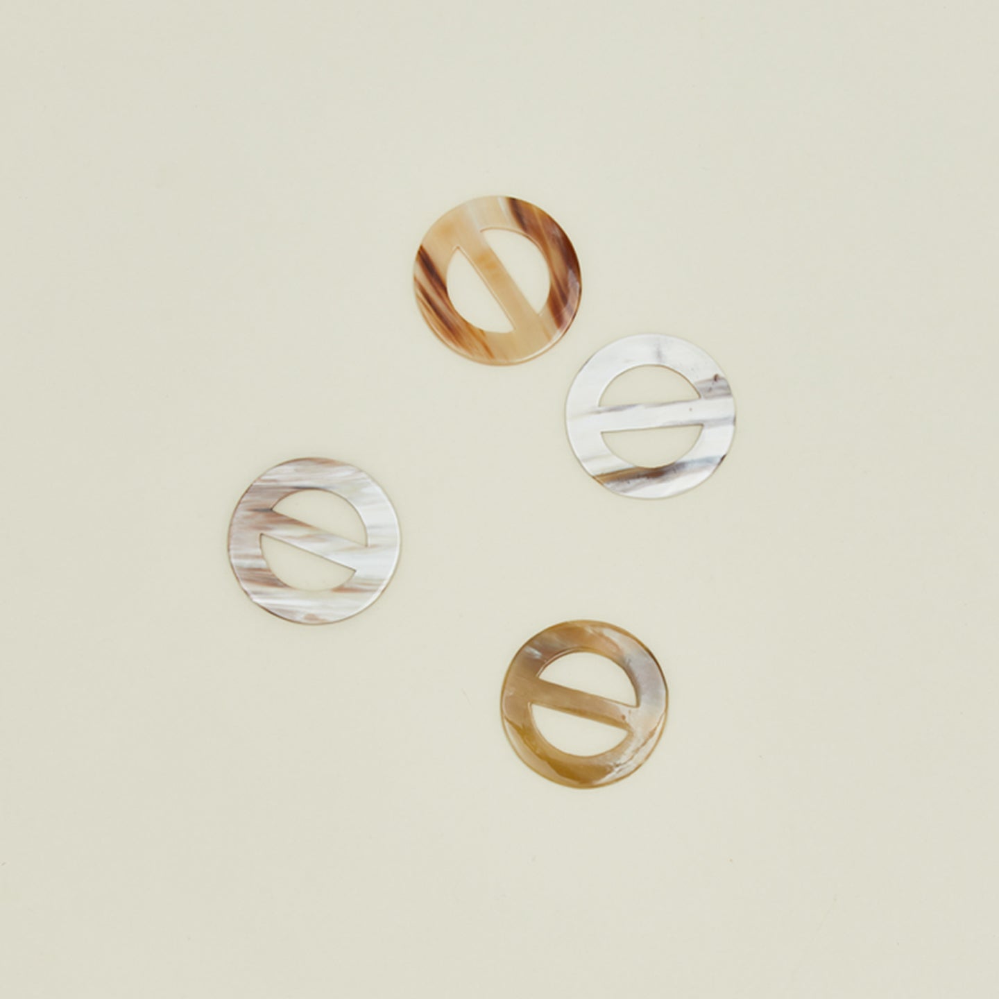 Horn Napkin Ring, Set of 4