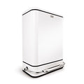 38L steel bar step trash can