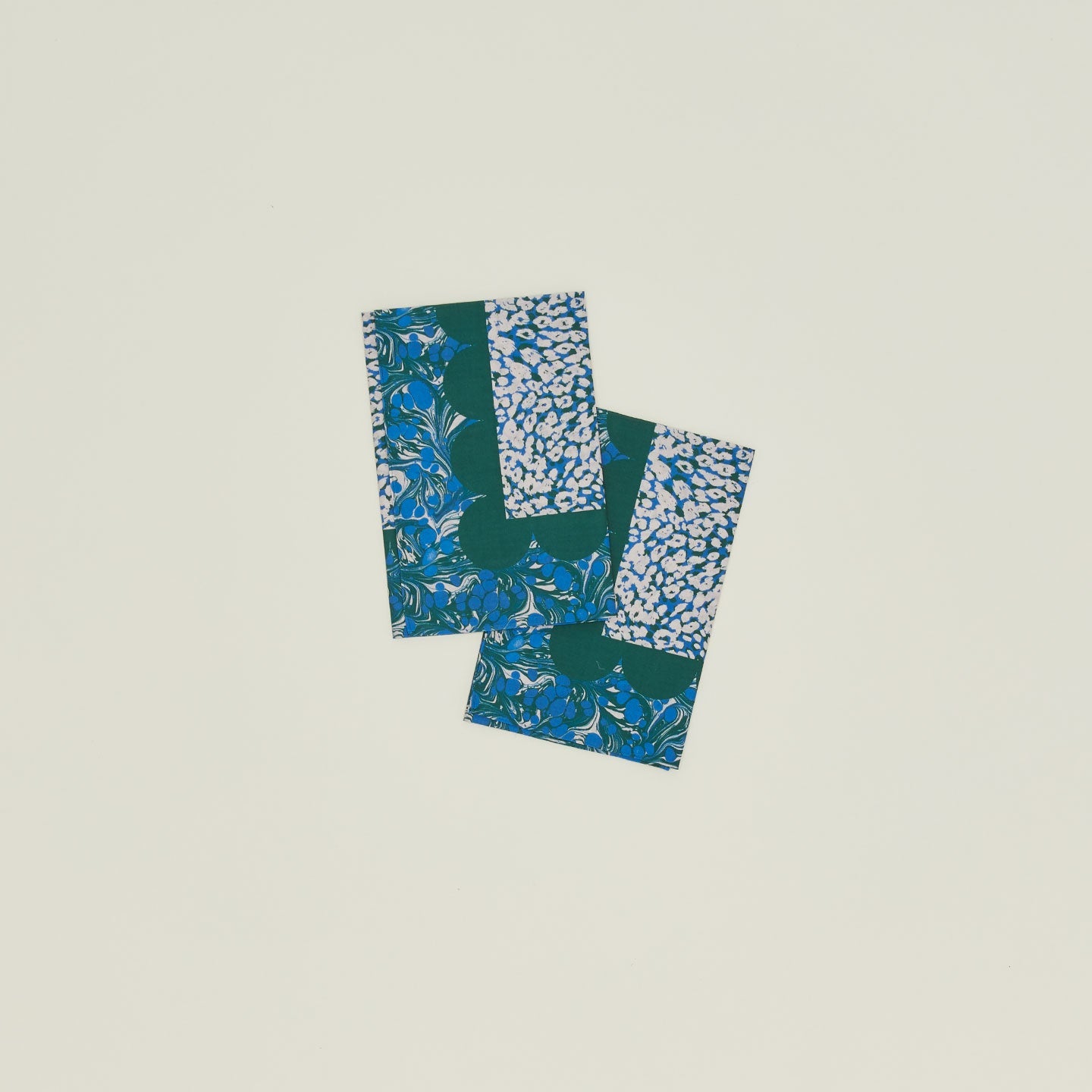 Mixed Floral Napkin, Set of 2 - Evergreen