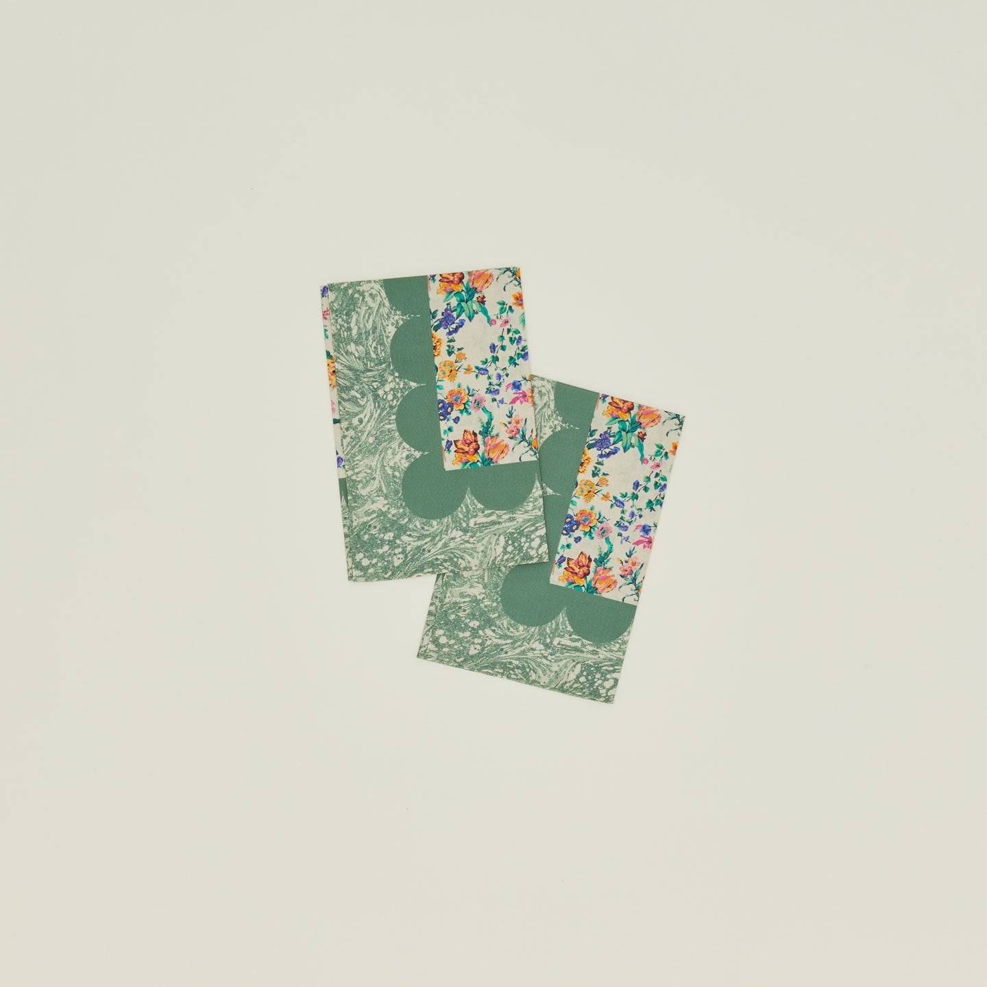 Mixed Floral Napkin, Set of 2 - Fern