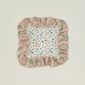 Ruffled Floral Cushion - Peony
