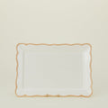 Ogee Edge Rectanglular Platter - Latte