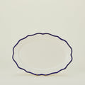Ogee Edge Oval Platter - Blue