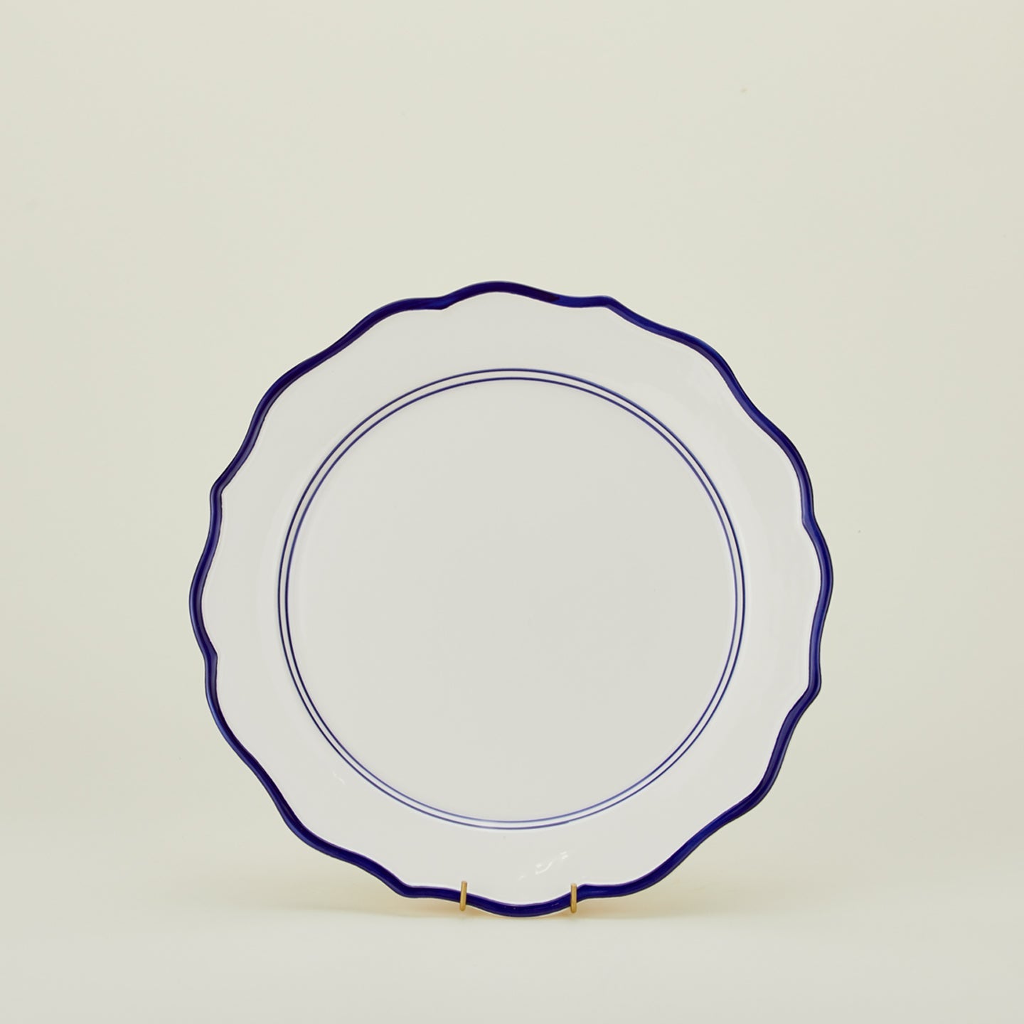Ogee Edge Round Platter - Blue