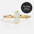 2026 March Capsule Delicate Aquamarine Solitaire Ring