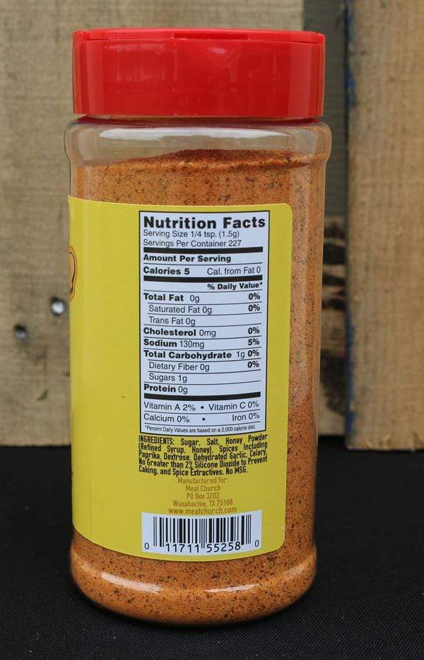 Meat Church Honey Hog Rub Seasoning (12oz)