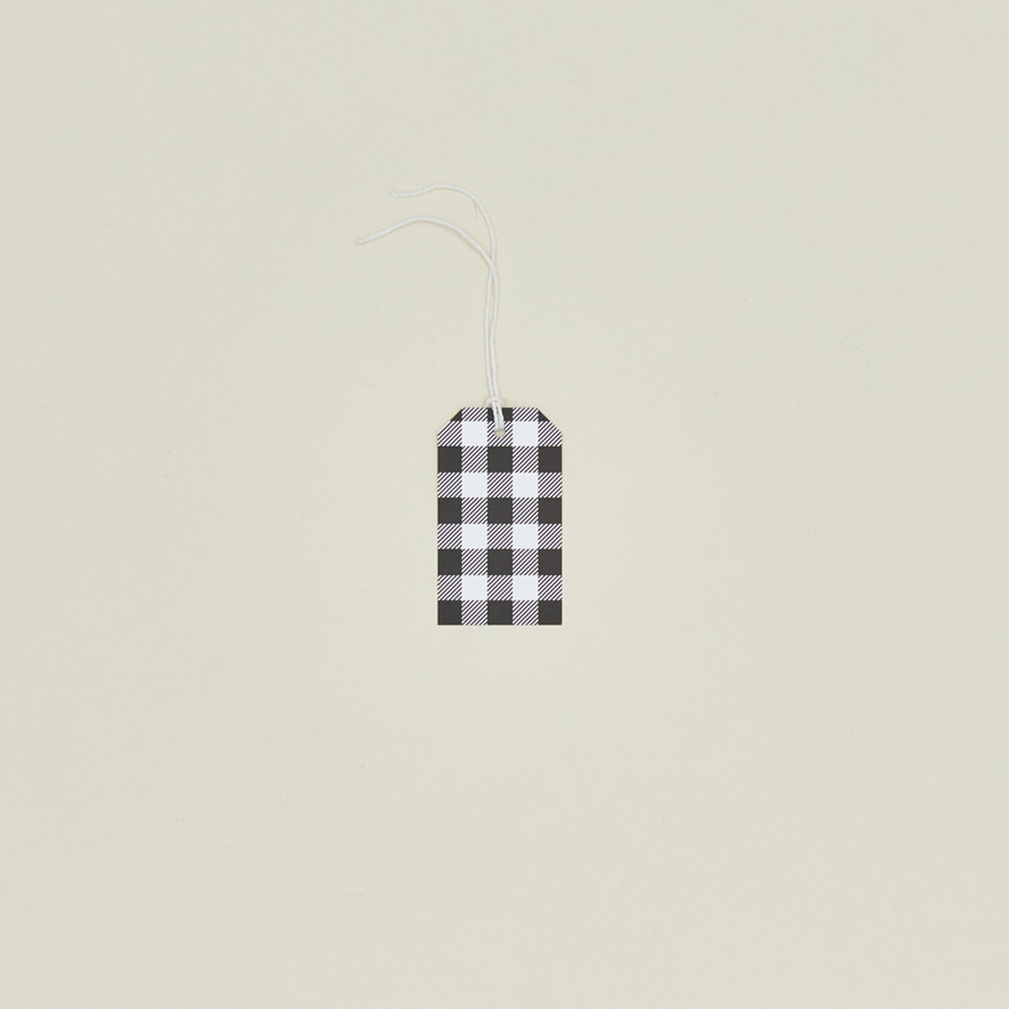 Buffalo Plaid GIft Tag, Set of 10
