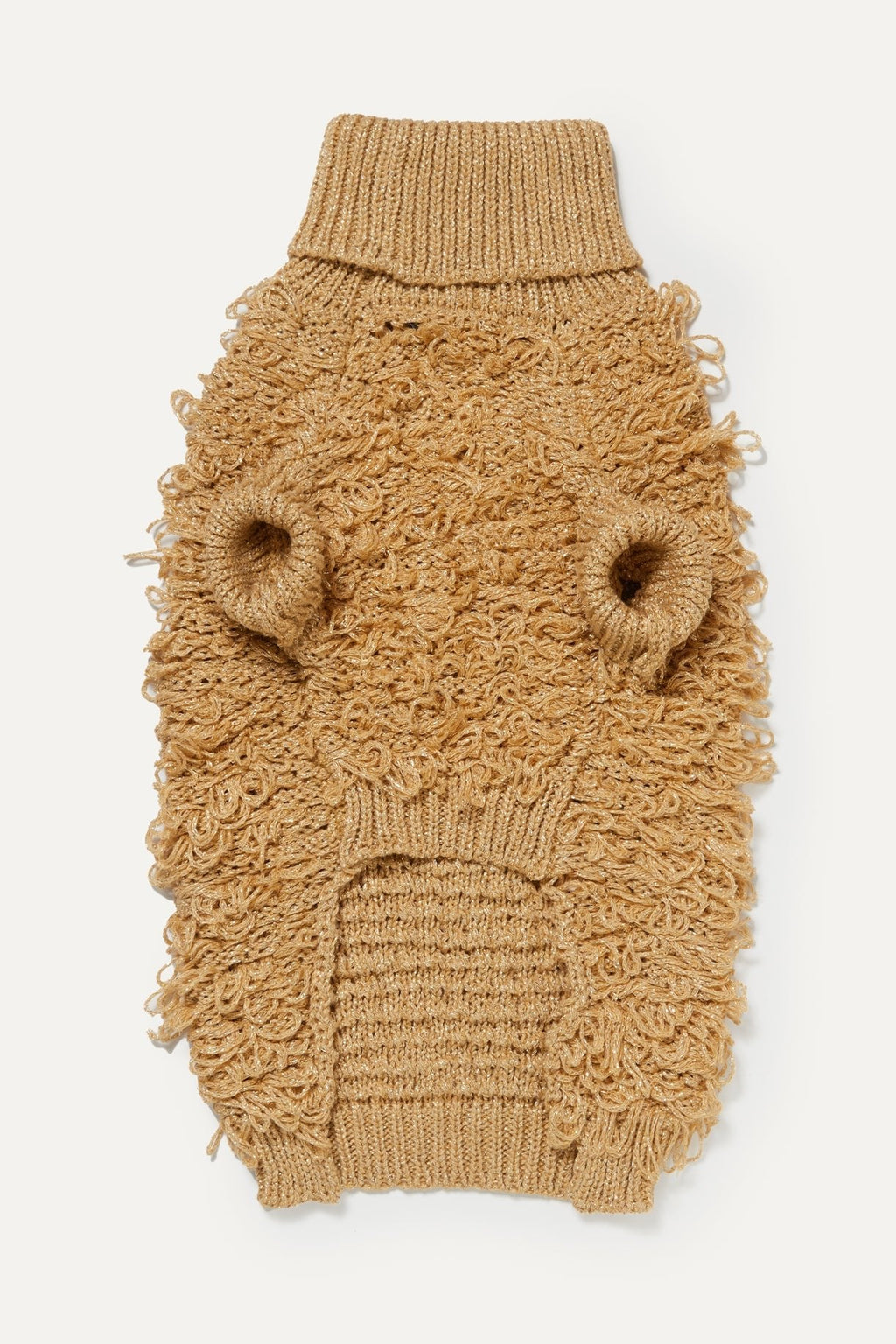 Metallic Curly Knit Jumper