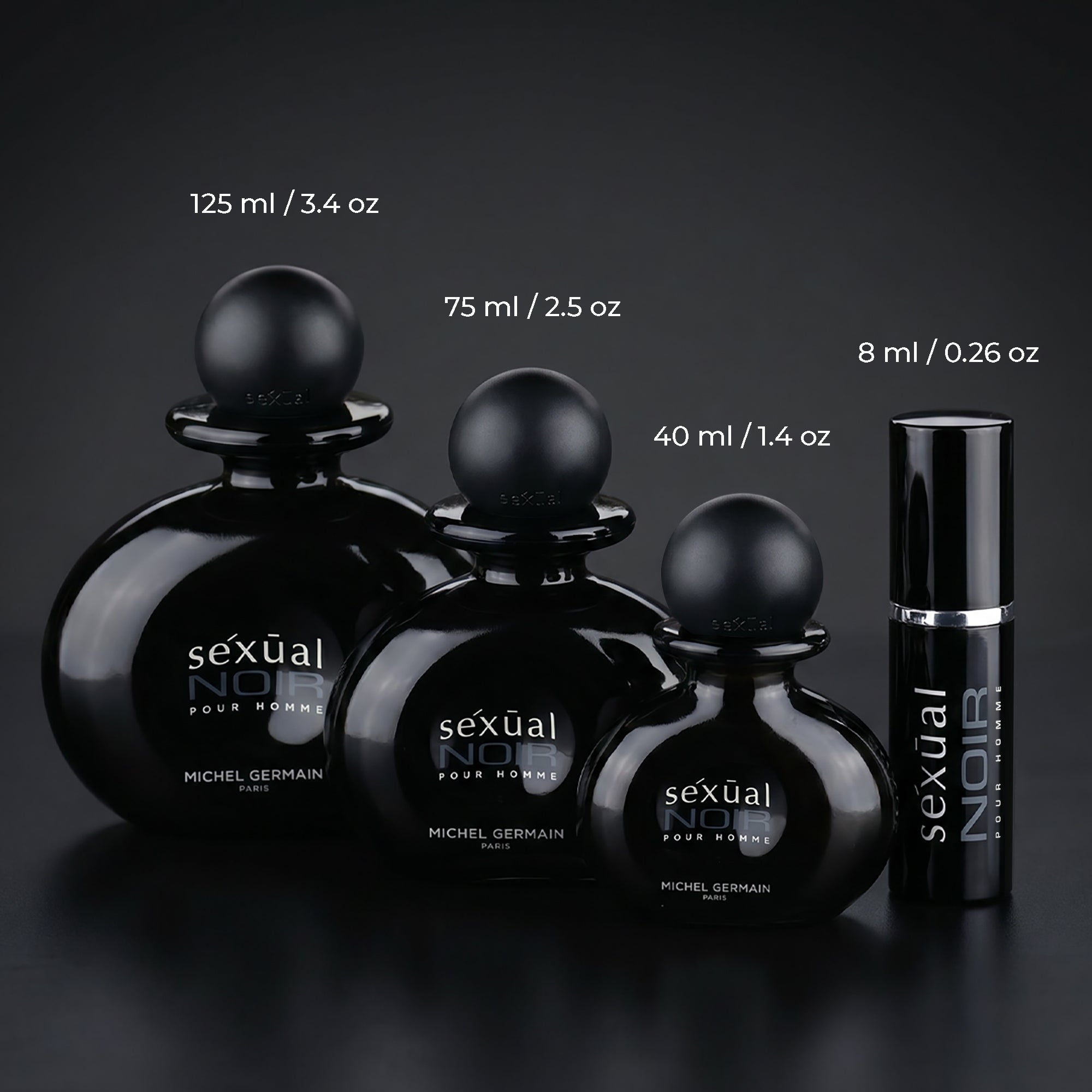 Séxūal Noir Pour Homme Eau de Toilette