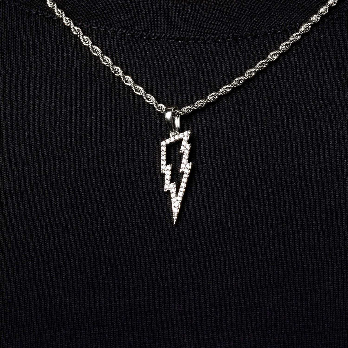 Micro Iced Lightning Bolt
