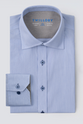 Leader Stripe // Micro Blue