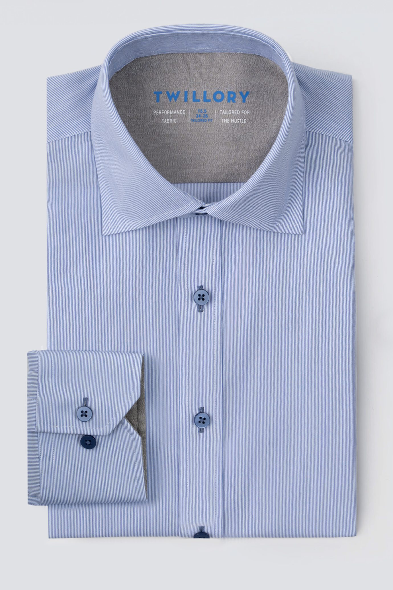 Leader Stripe // Micro Blue