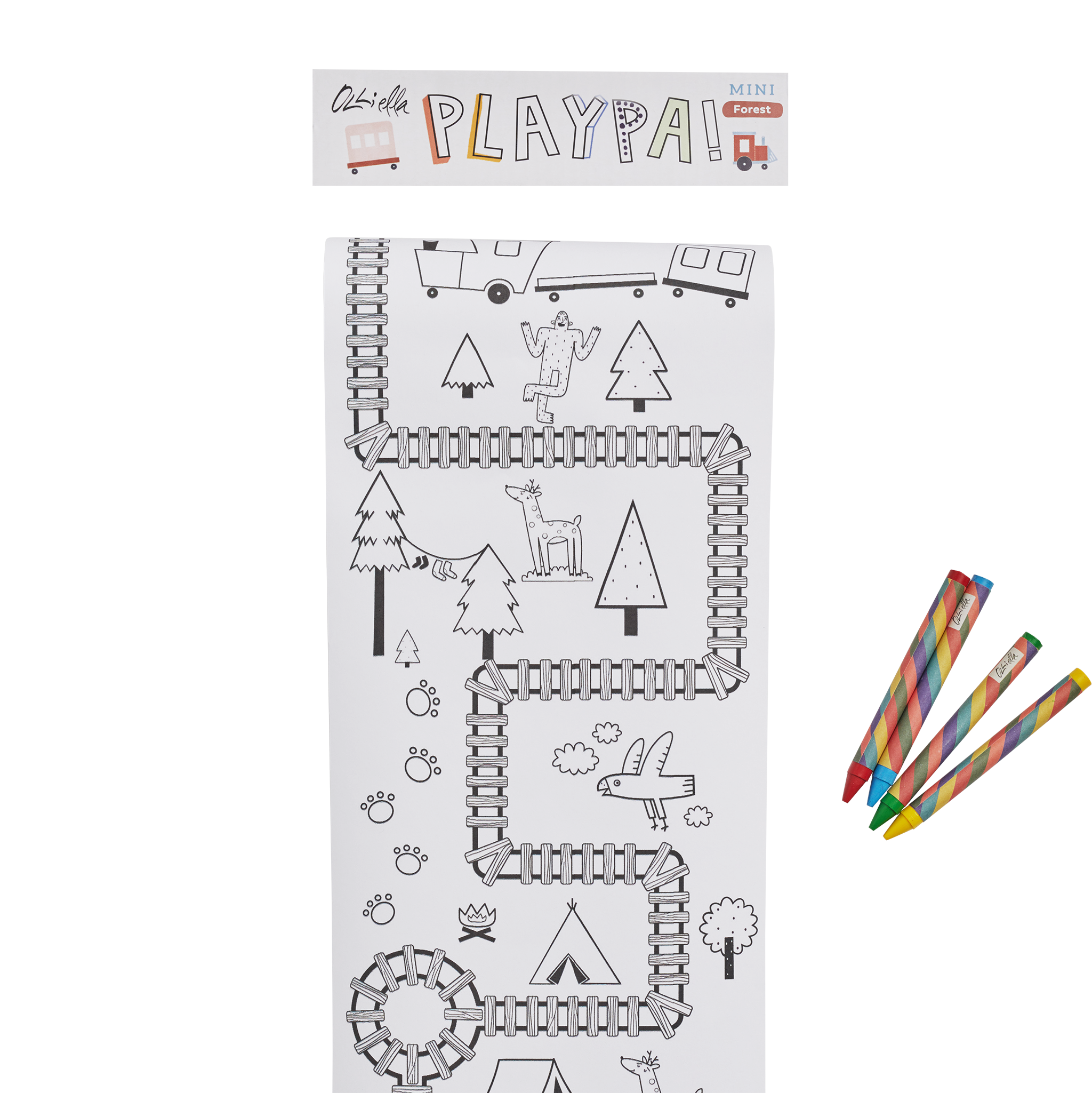 Playpa Paper - Mini - Forest