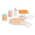 Wooden Doll Feeding Set
