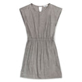 The Mira Dress in Charcoal Cotton