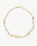 Mixed Pearl Statement Beaded Necklace | 18ct Gold Plated/Pearl