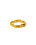 Modern Wavy Ring
