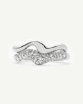 Molten Stacking Ring Set | Sterling Silver