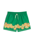 Moss Ornate Bloom Swim Trunk