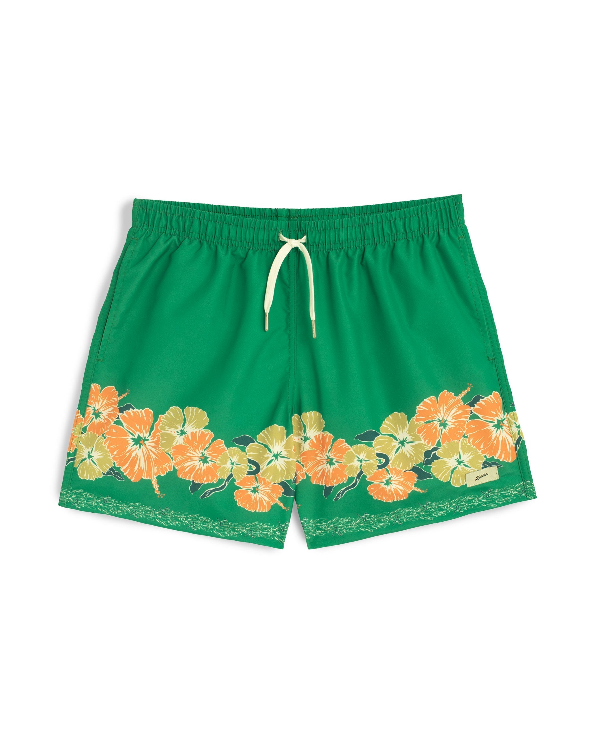 Moss Ornate Bloom Swim Trunk
