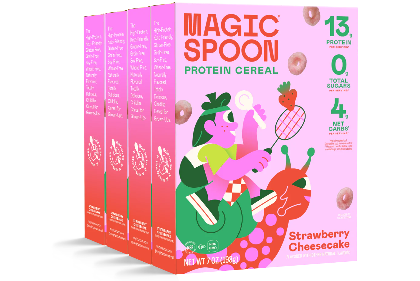 Strawberry Cheesecake - 1 case (4 boxes)