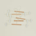 Clip Hanger, Set of 5 - Chalk