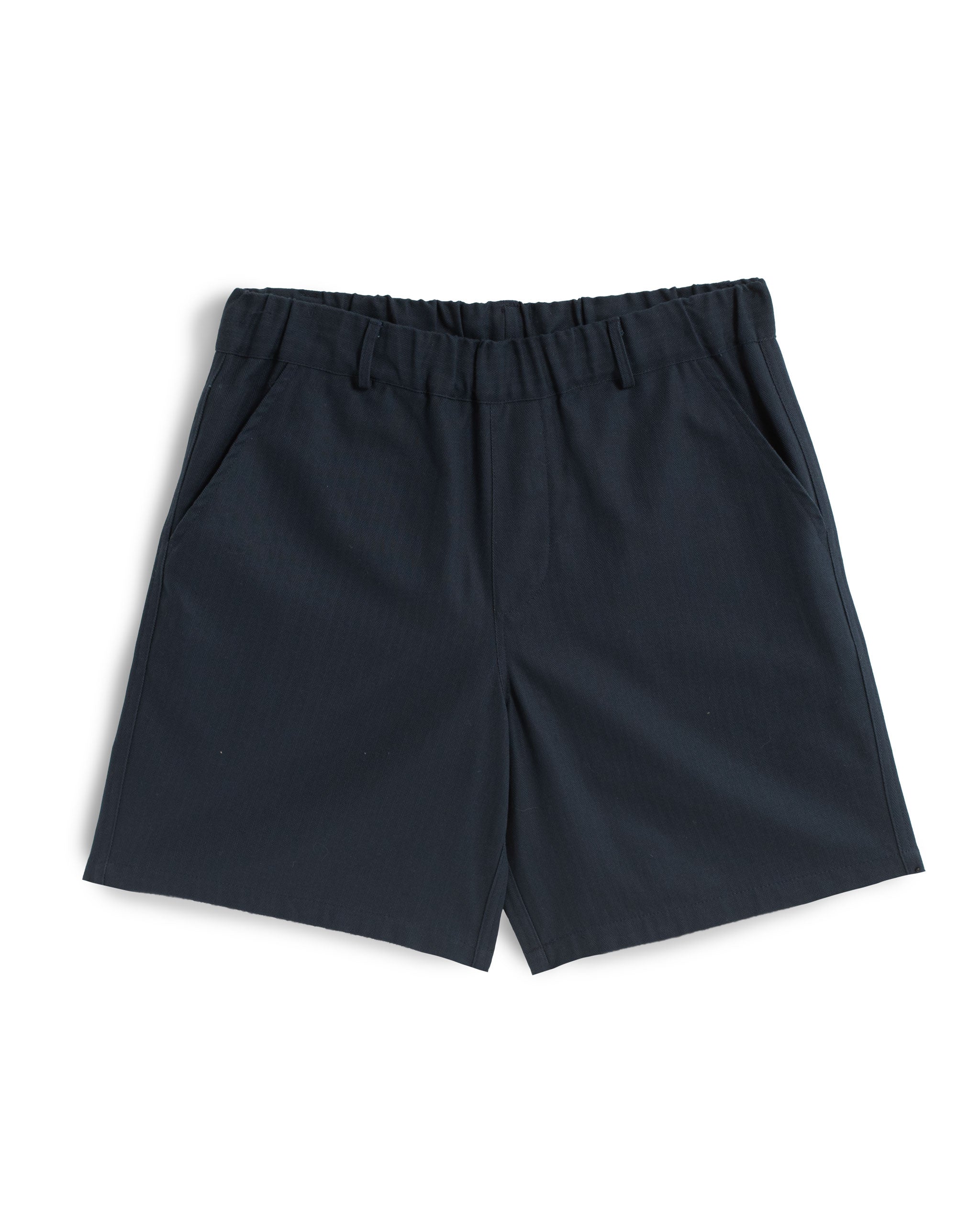 Midnight Herringbone Leisure Short