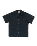 Navy Linen Traveler Shirt
