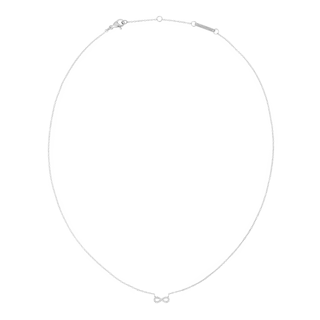 Mirelle Infinity Necklace Silver