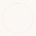 Angel Story Chain Necklace in Solid Gold