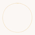 Bold Astrid Story Chain Necklace in Solid Gold