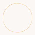 Chelsea Story Chain Necklace in Solid Gold