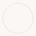 Piccadilly Story Chain Necklace in Solid Gold