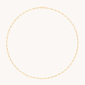 Soho Story Chain Necklace in Solid Gold