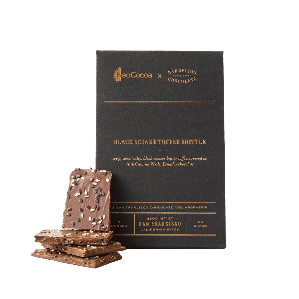 Black-Sesame Toffee Brittle
