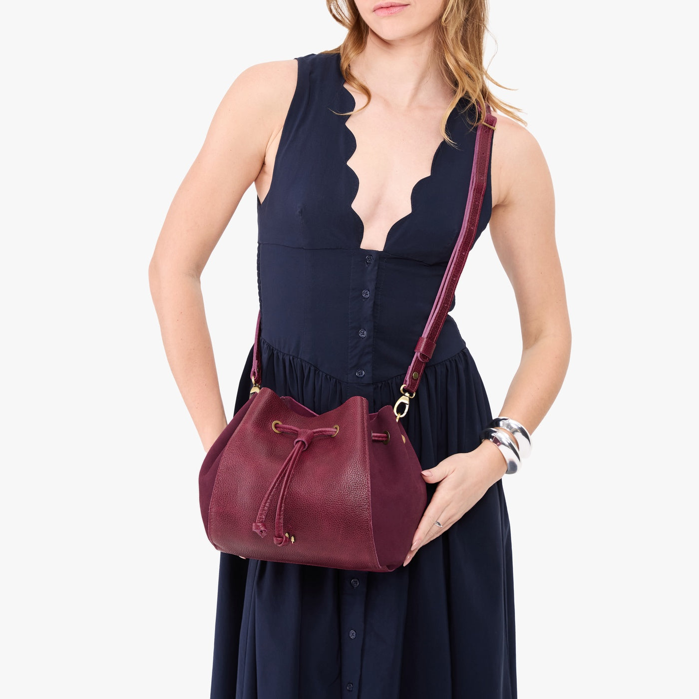 'Almost Perfect' Nest Bucket Bag
