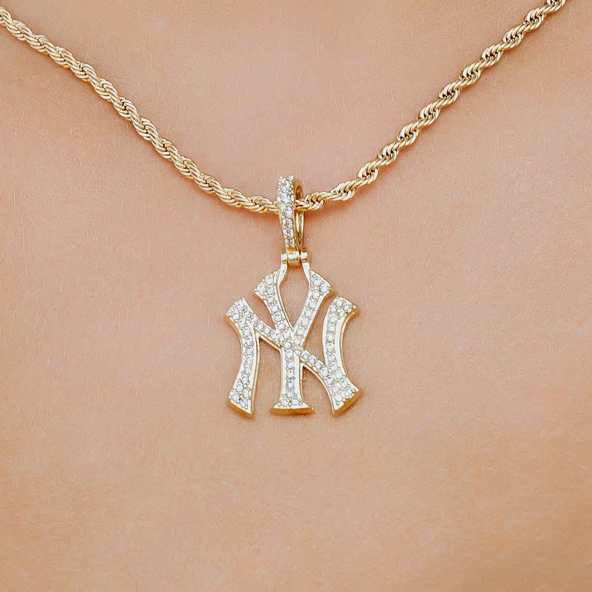 New York Yankees Official MLB Micro Logo Pendant