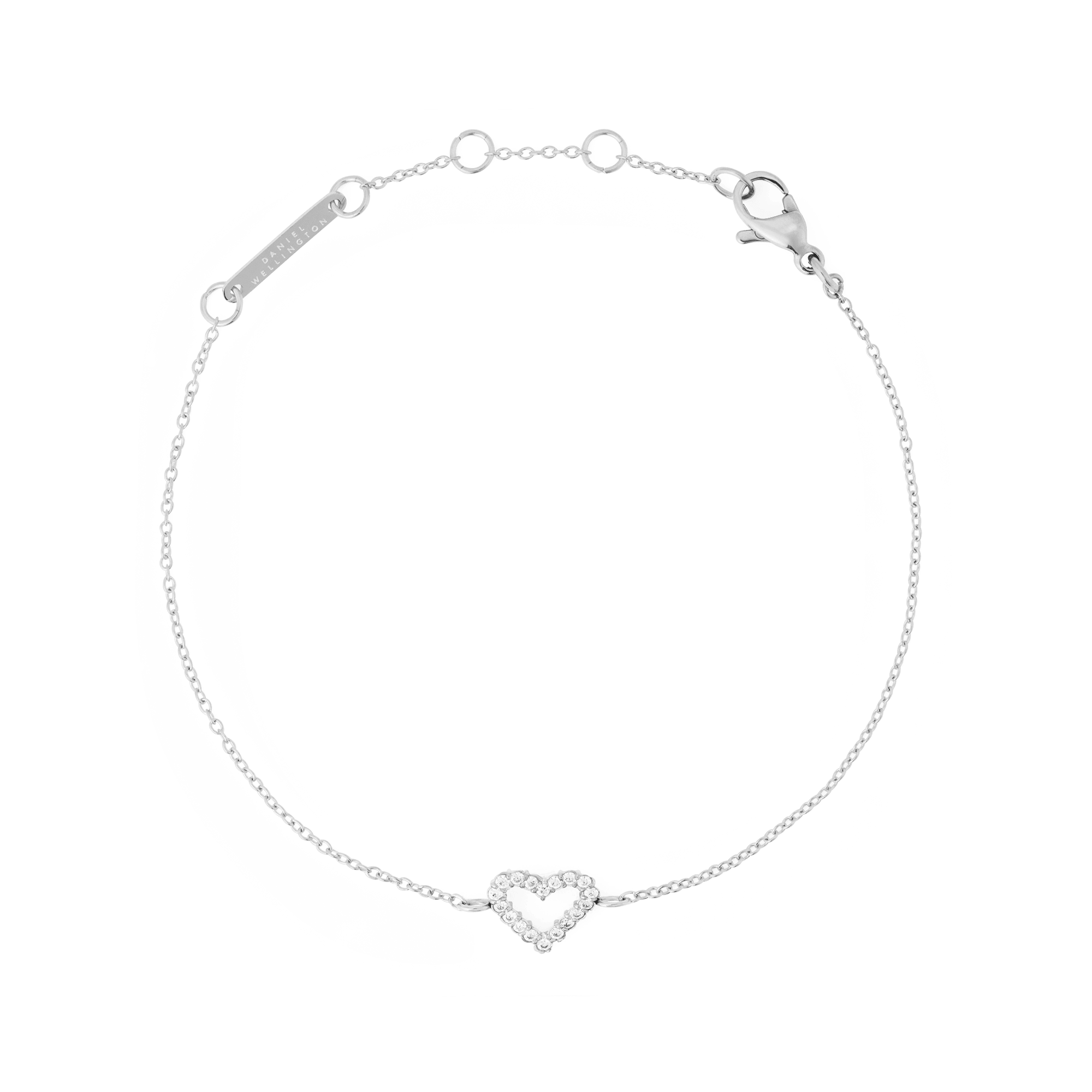 Mirelle Heart Bracelet Silver