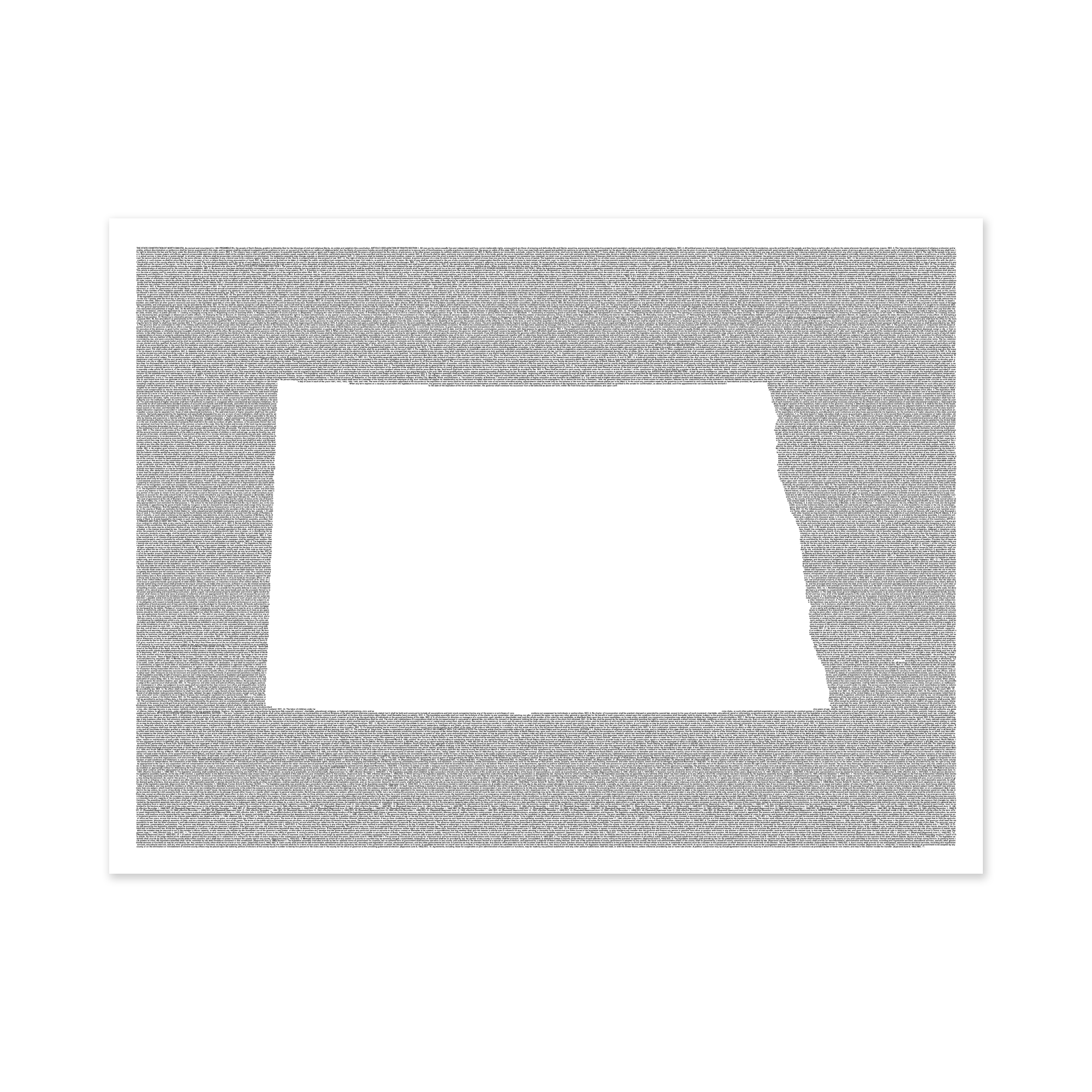 North Dakota's Constitution