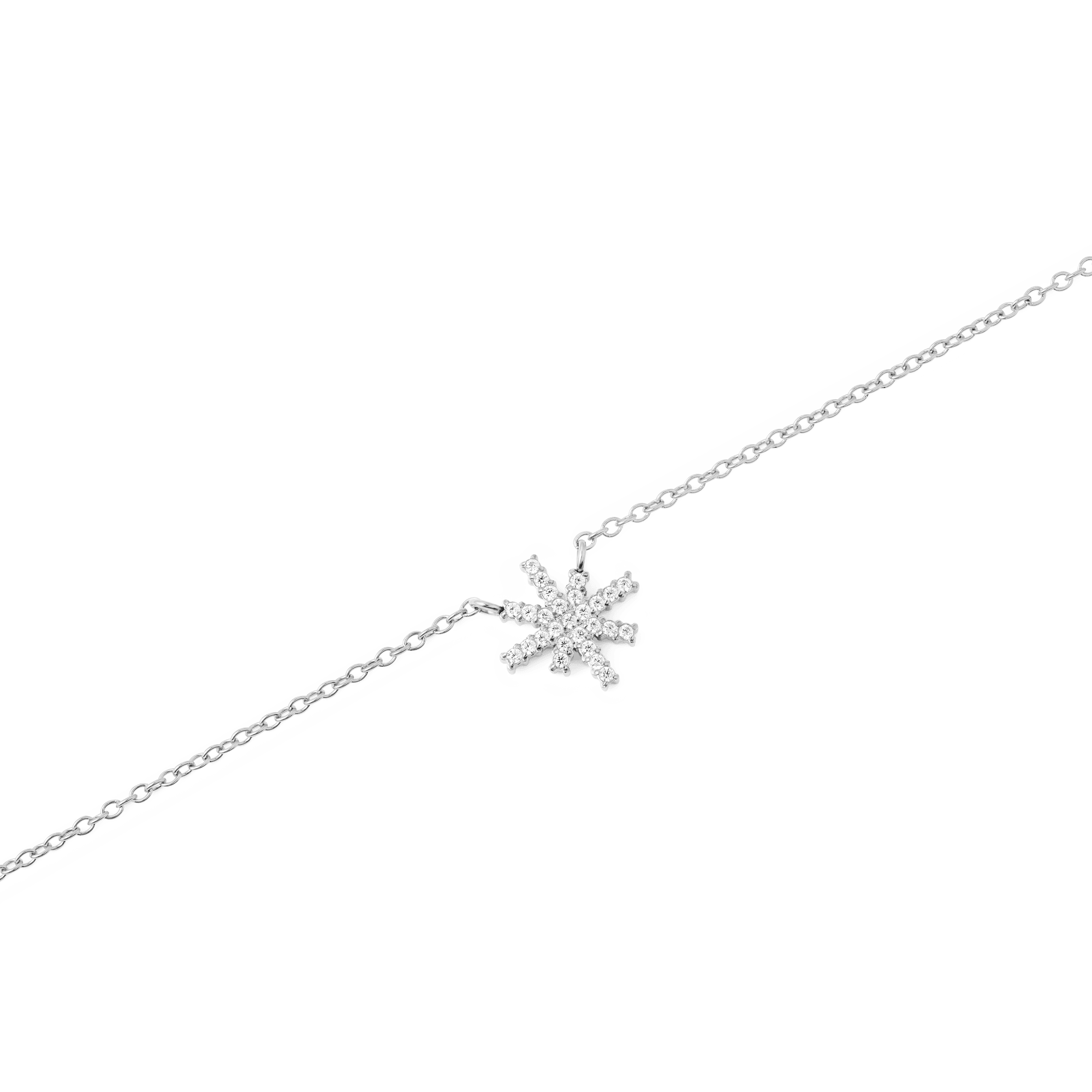 Mirelle Star Necklace Silver