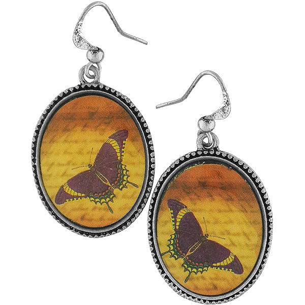 OE010: Butterfly earrings