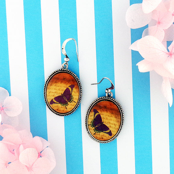 OE010: Butterfly earrings